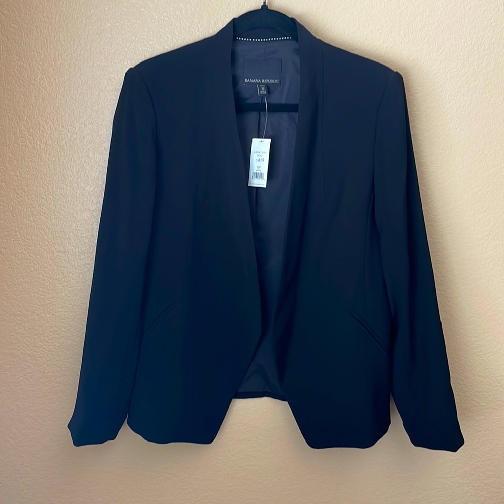 Banana Republic Black Blazer NWT